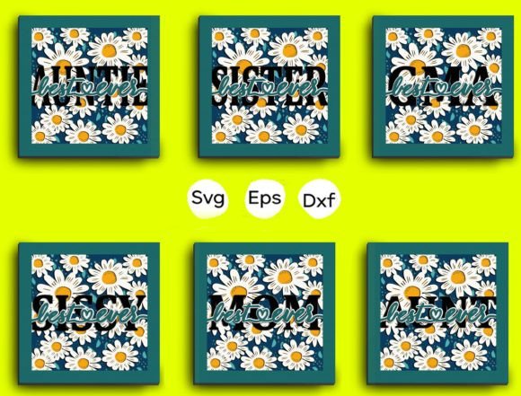 Bundle Chrysanthemum Papercut Light Box