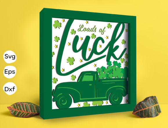 Loads of Luck Papercut Light Box