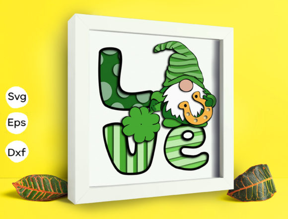 Love Papercut Light Box 3D SVG Shadow Boxes