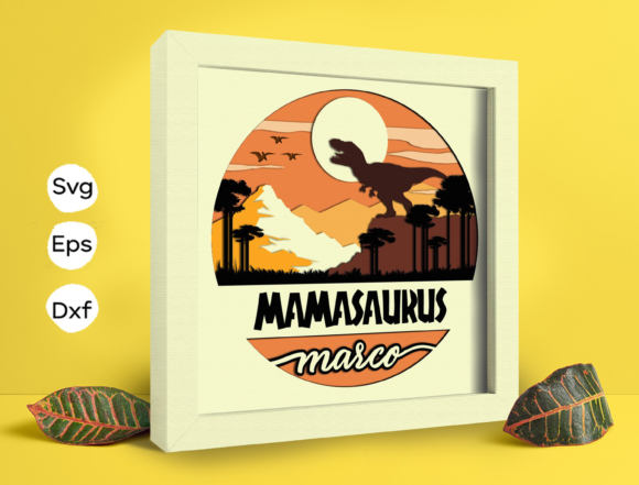 Mamasaurus Papercut Light Box