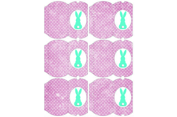 Pillow Boxes Bunny a.12. 3D SVG Gift Boxes