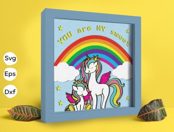 You Are My Sweet Papercut Light Box